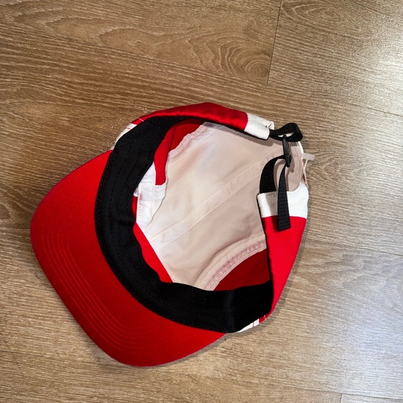 Supreme Panel Camp Hat white/red - Picture 3 of 5